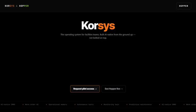Korsys — screenshot