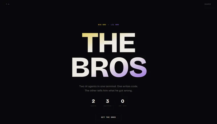 The Bros — screenshot